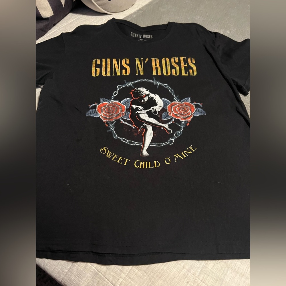 Black Graphic Tee Guns N’ Roses sweet child of mine